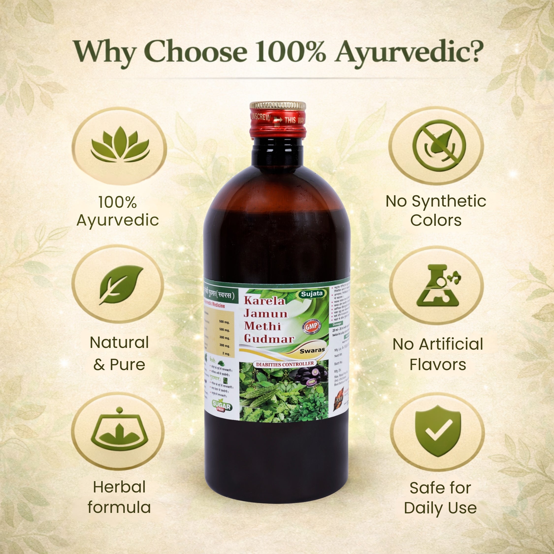 Karela Jamun Methi Gudmar 450ml